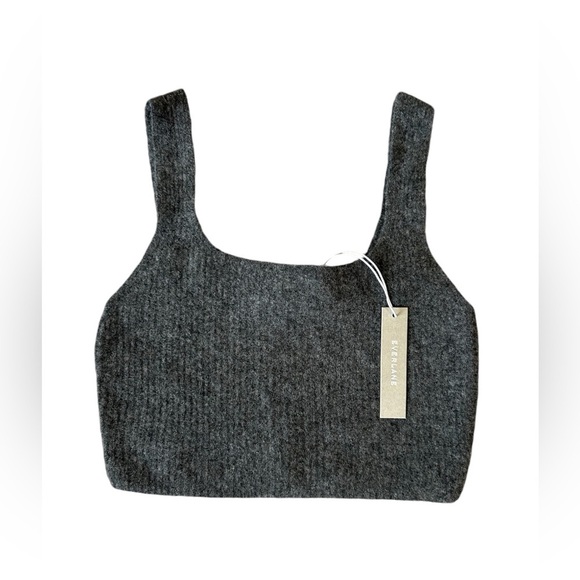 Everlane NWT wool blend soft gray tank size small - Picture 2 of 8